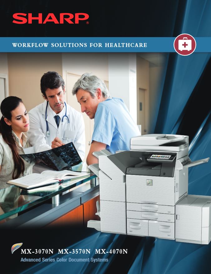 Sharp, Color Advanced, Healthcare Brochure, Image Communication Technology