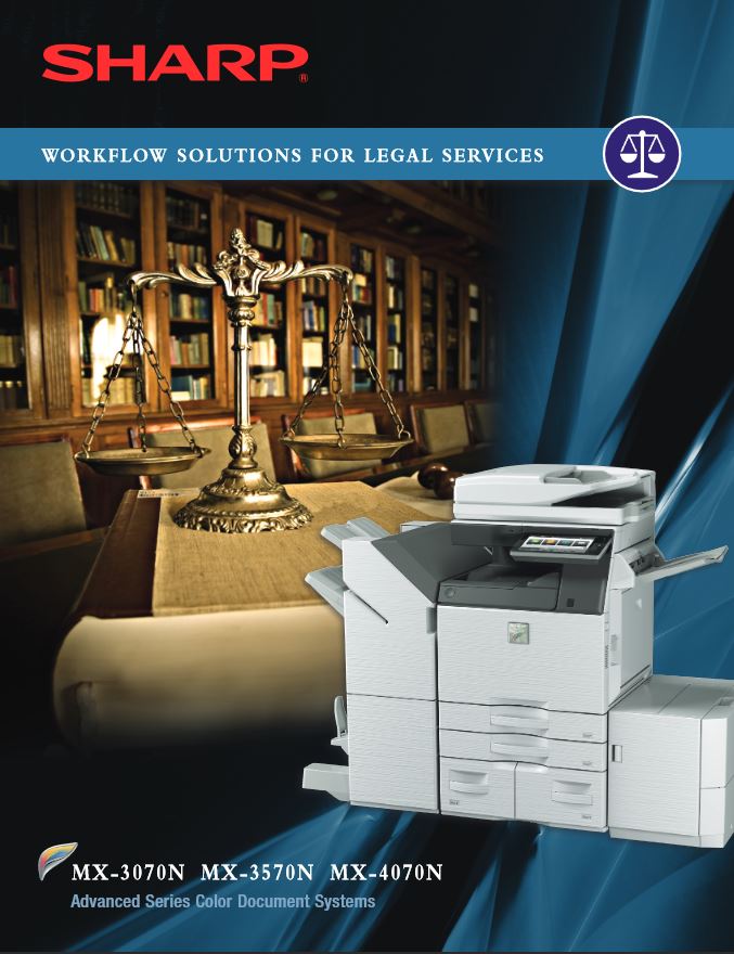 Sharp, Color Advanced, Legal Brochure, Image Communication Technology