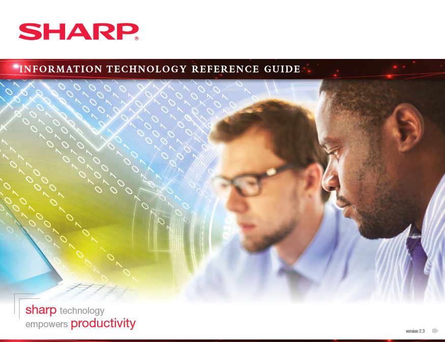 Sharp, It Reference Guide, Healthcare, Image Communication Technology